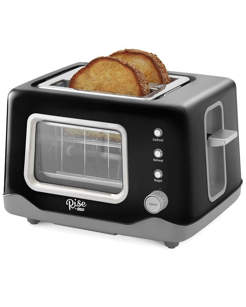 Dash Rise By 2-slice Clear View Toaster | ShopSimon