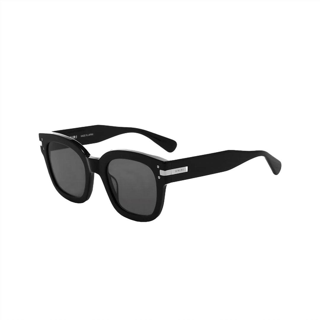 Amiri Men's Classic Logo Sunglasses In Black/black/silver | ShopSimon
