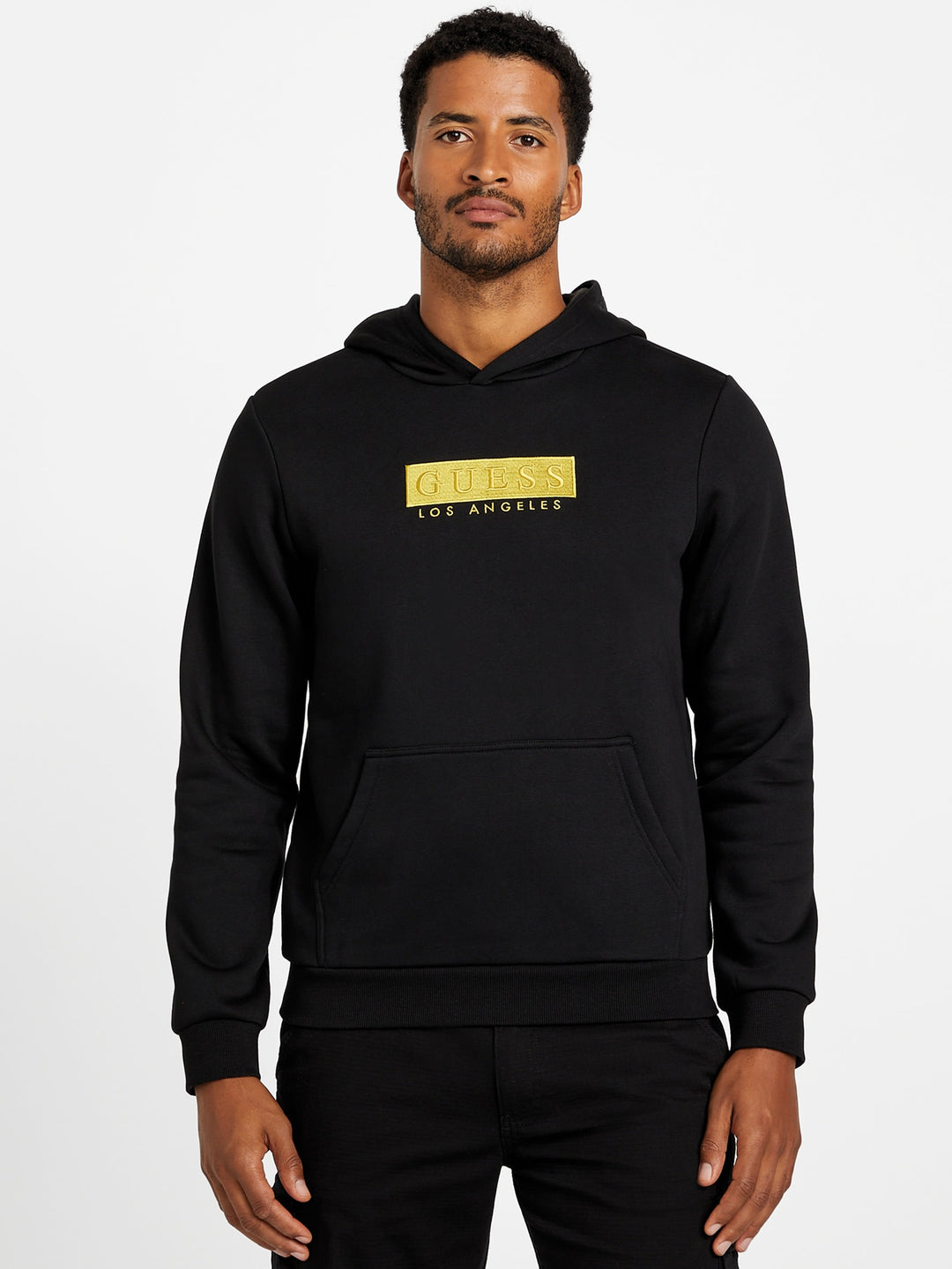 Guess Factory Harvey Logo Hoodie | ShopSimon