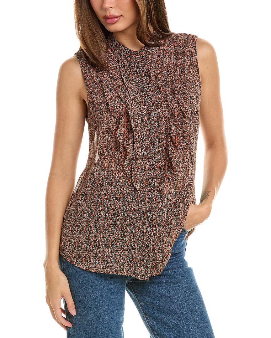 cabi Tux Ruffle Top | ShopSimon