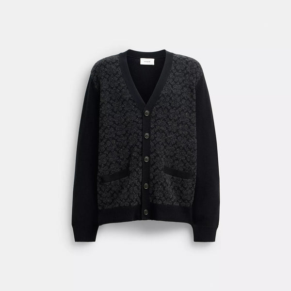 Coach Outlet Signature Knit Cardigan | ShopSimon