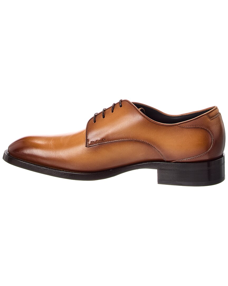 hugo boss leather dress shoes Rill Derby HeightxSize:4'6