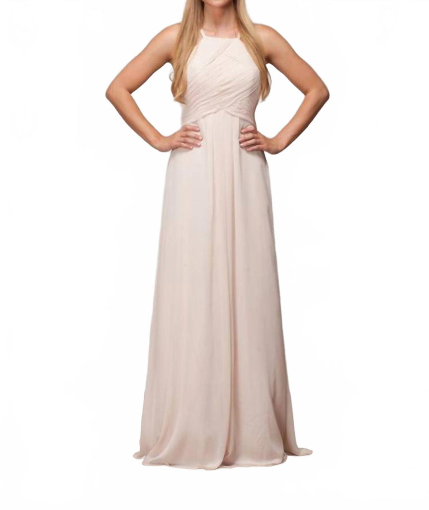 Amelia Couture Palermo Dress In Champagne ShopSimon