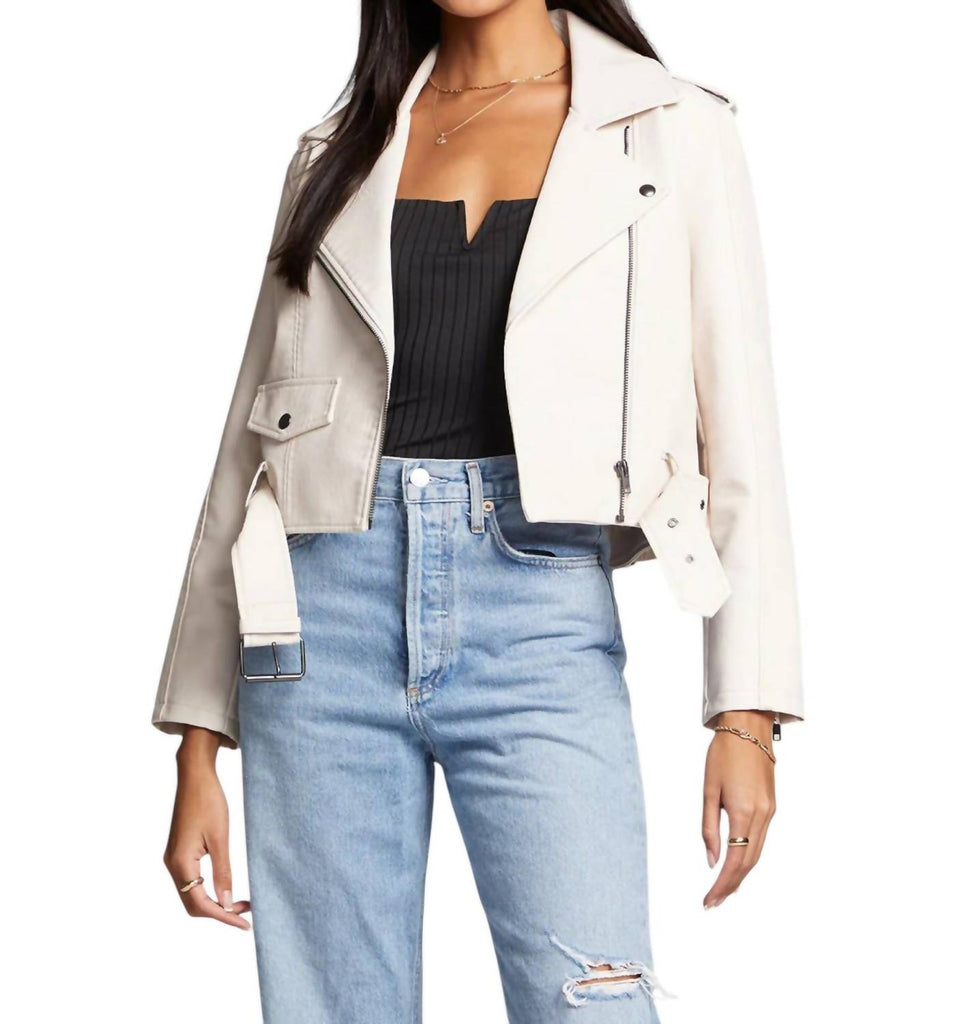 saltwater LUXE Isola Jacket In Bone | ShopSimon