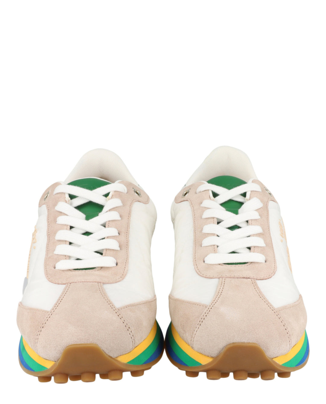 Salvatore Ferragamo Iggy Mixed Media Sneakers | ShopSimon Salvatore Ferragamo Iggy Mixed Media Sneakers | ShopSimon