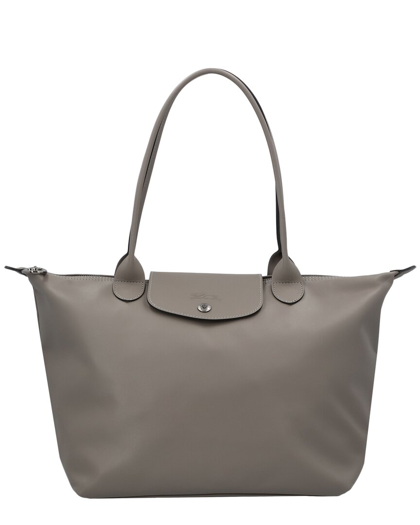Longchamp Le Pliage Xtra Medium Leather Long Handle Tote | ShopSimon