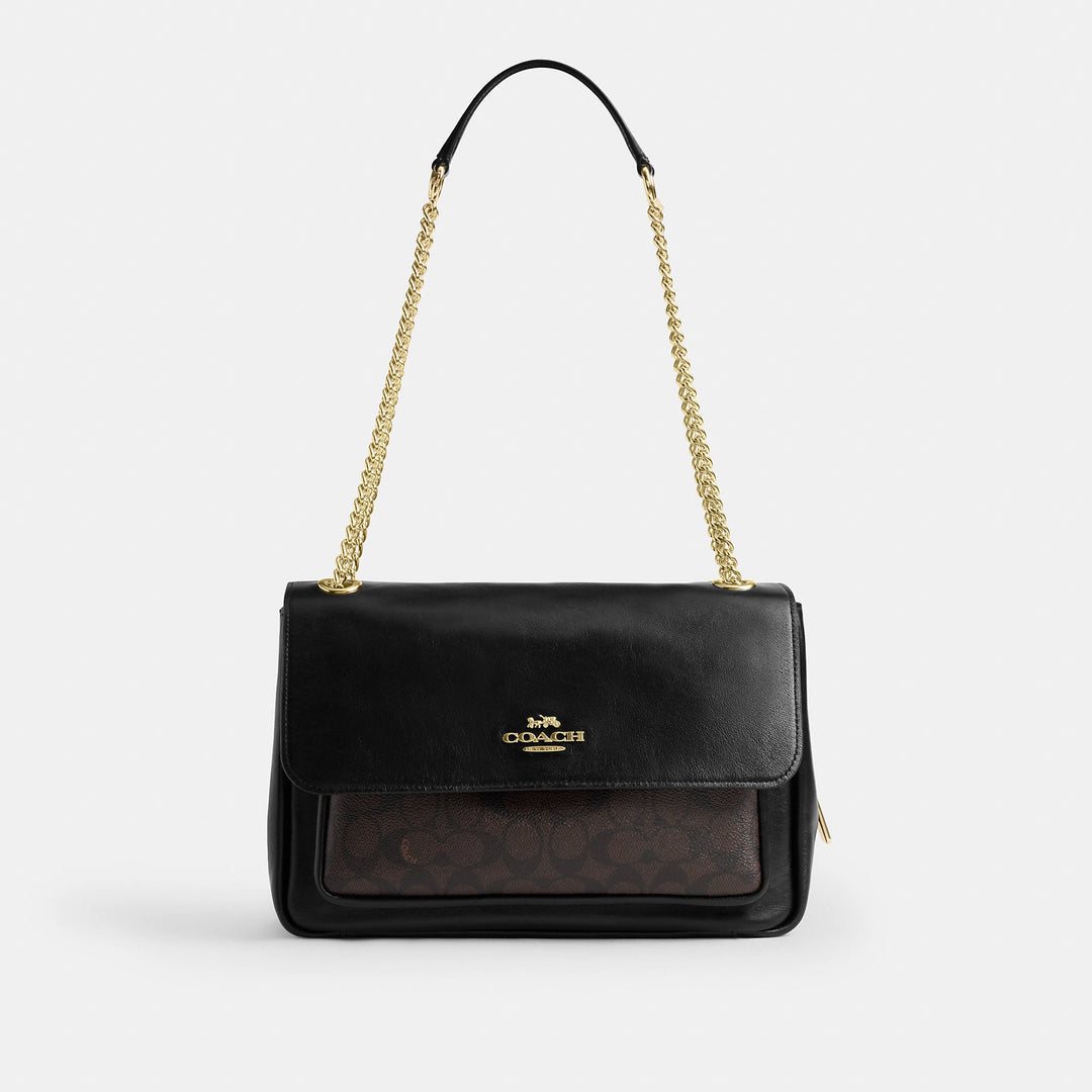 Coach Outlet Elodie Crossbody Bag In Signature Canvas
