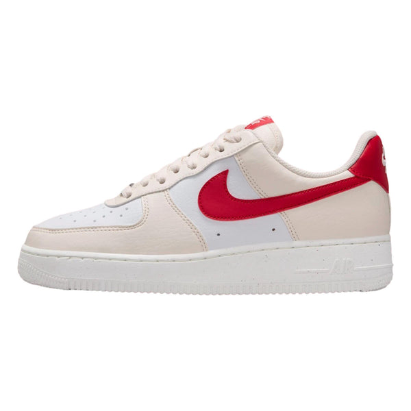 Nike Women's Air Force 1 '07 Next Nature Pale Ivory/university Red