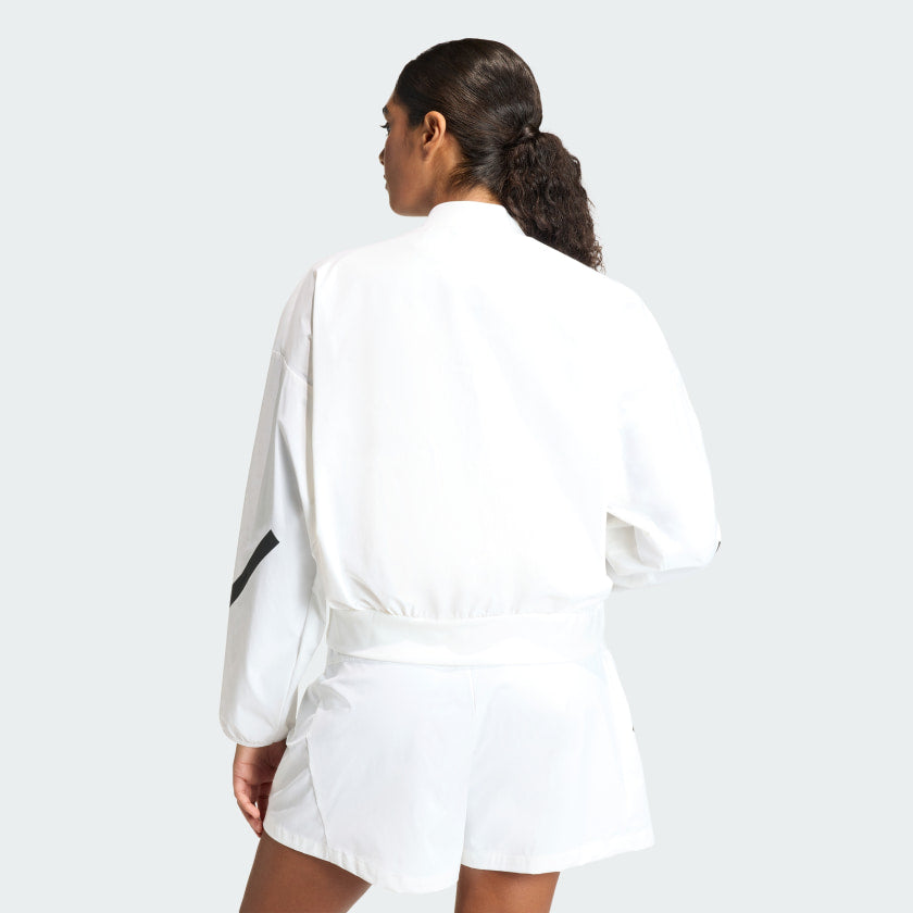 WHITE JAM3点セット adidas Women's Z.n.e. Woven Bomber Jacket | ShopSimon