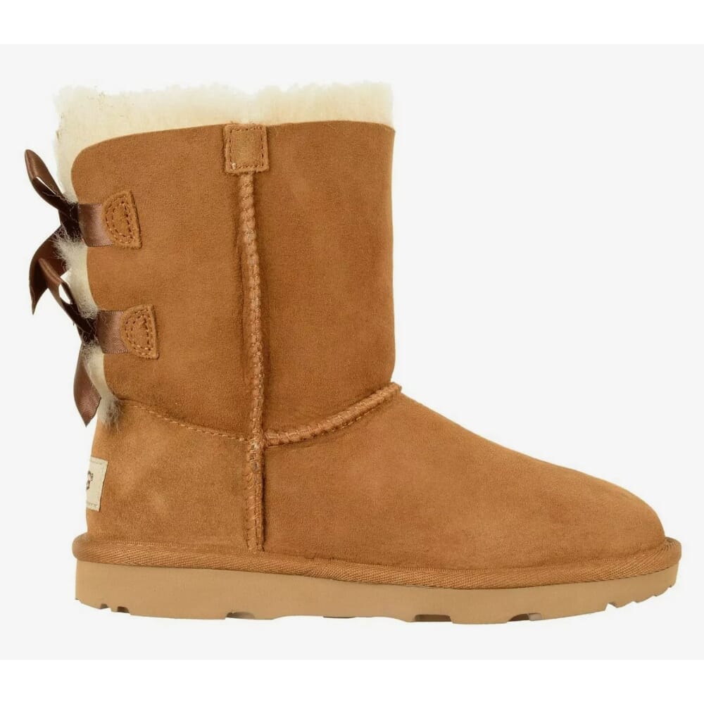 UGG Bailey Bow Ii Chestnut 1017394k-che Grade-school ShopSimon