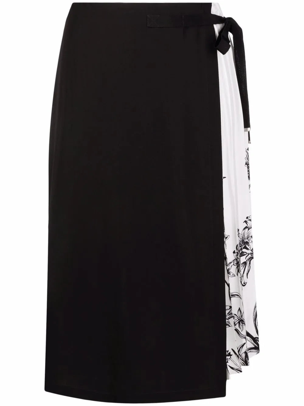 Salvatore Ferragamo Ferragamo Pleated Silk Skirt | ShopSimon