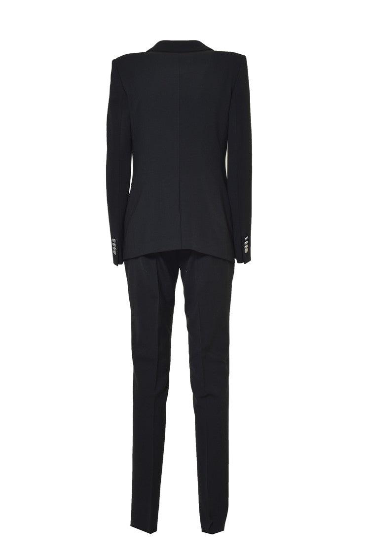 セットアップ Tagliatore Paris Suit In Black Virgin Wool Blend Tagliatore Paris Suit In Black Virgin Wool Blend | ShopSimon