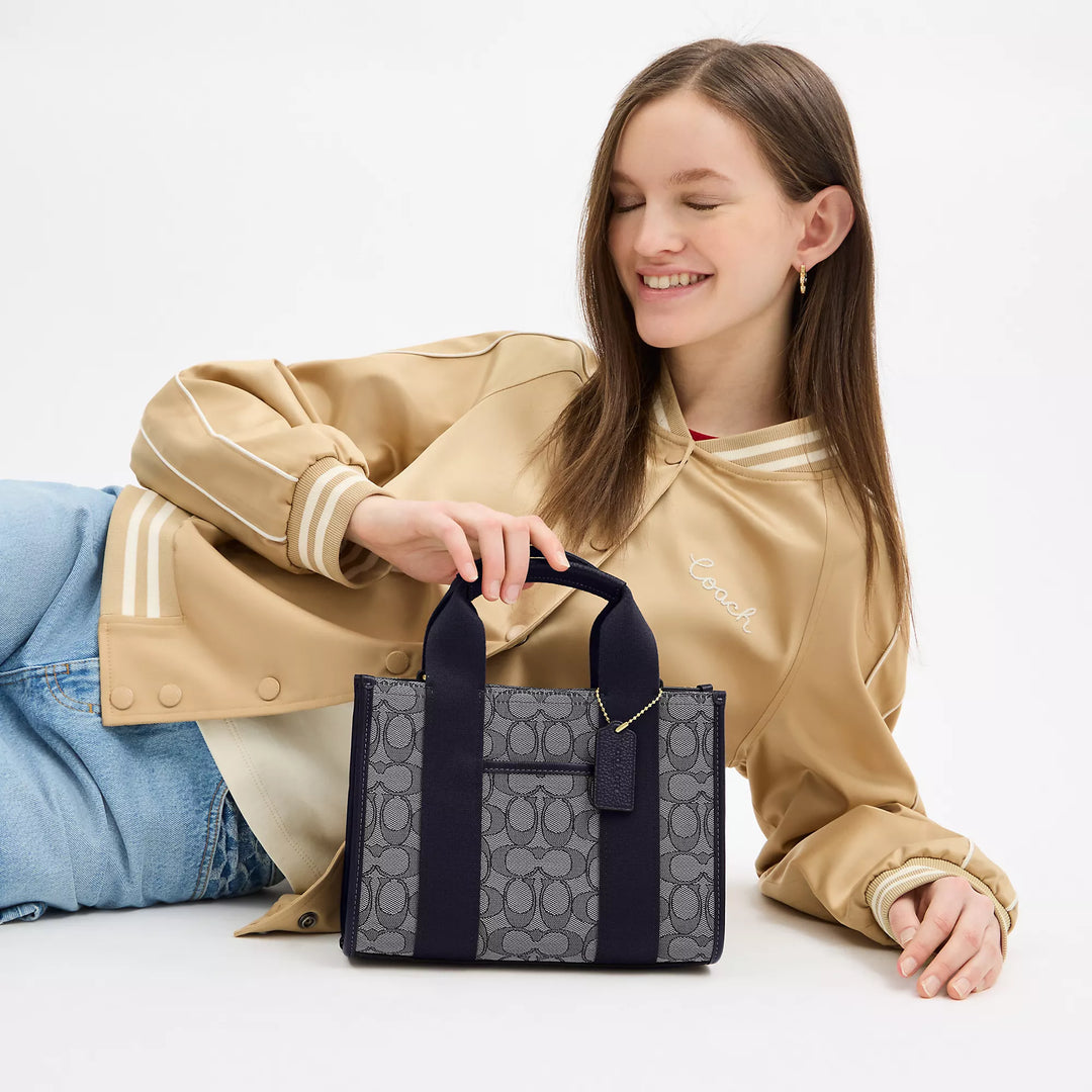 Coach Outlet Smith Tote Bag 24 In Signature Jacquard | ShopSimon