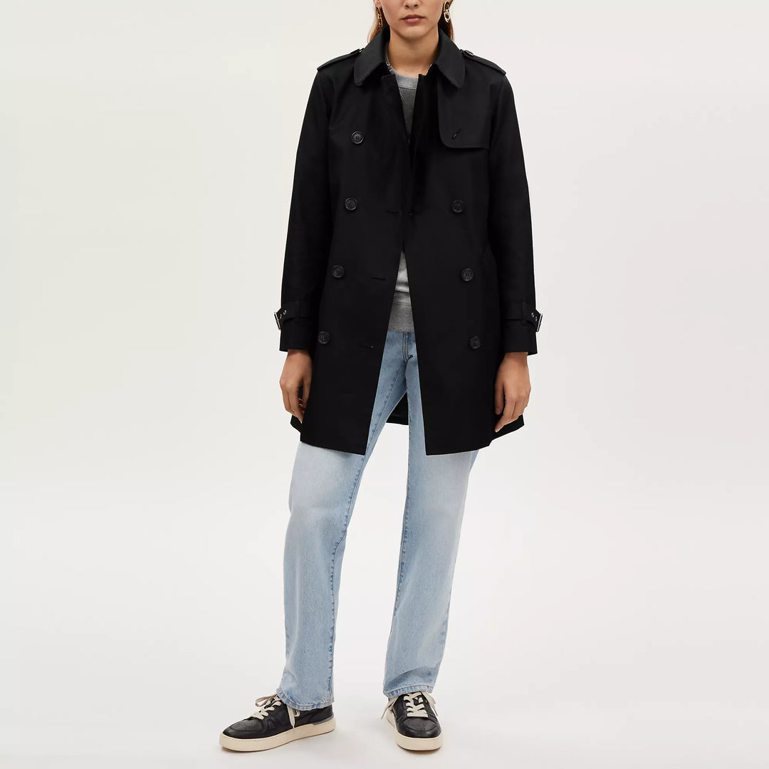 Coach Outlet Solid Mid Trench | ShopSimon