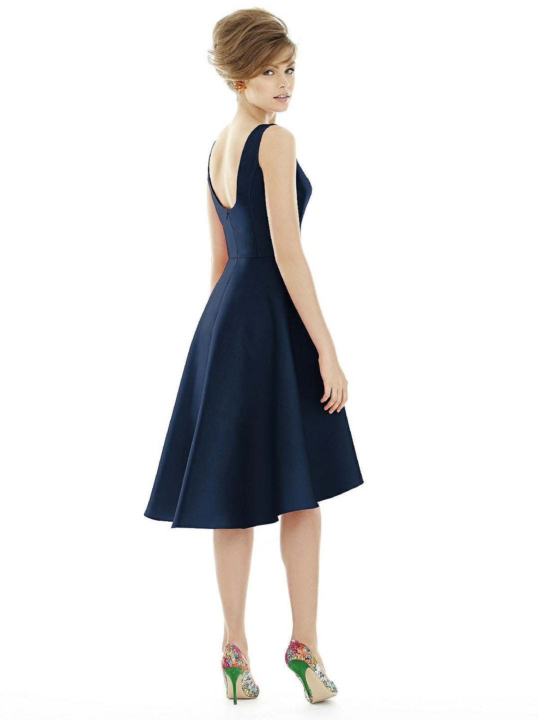 bateau neck satin high low cocktail dress Leely Women Burgundy High Low Cocktail Dress Boat Neck A Line Satin Party Dress with Pockets