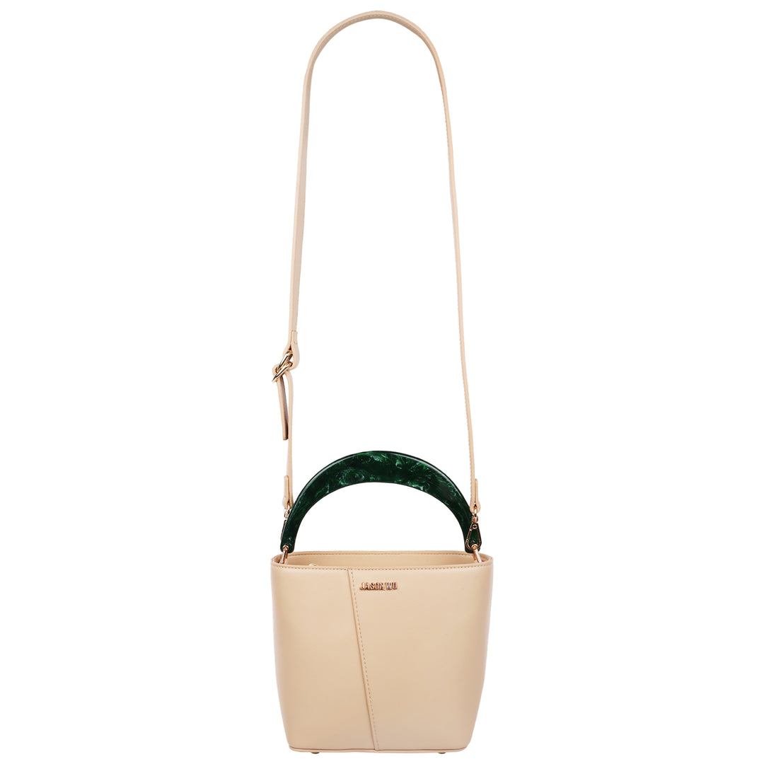 Jason Wu Small Smooth Pu Tote With Acrylic Top Handle | ShopSimon