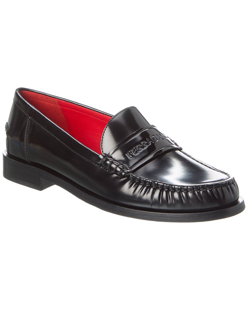 Salvatore Ferragamo Ferragamo Irina Leather Loafer | ShopSimon display picture 2