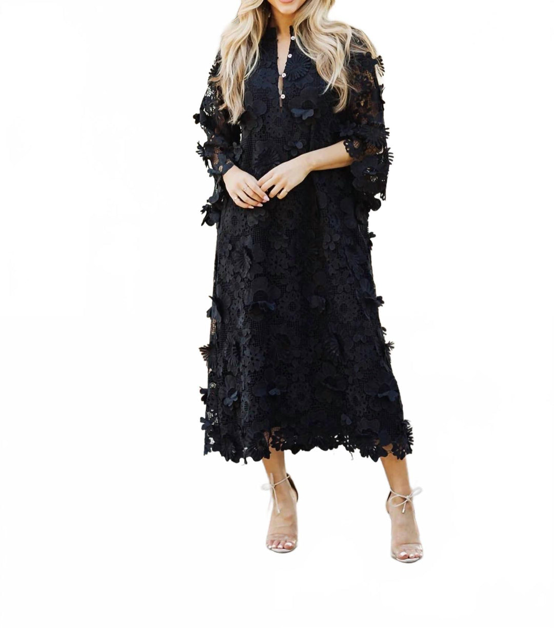 j marie seraphina midi dress j.marie Seraphina Midi Dress In Black