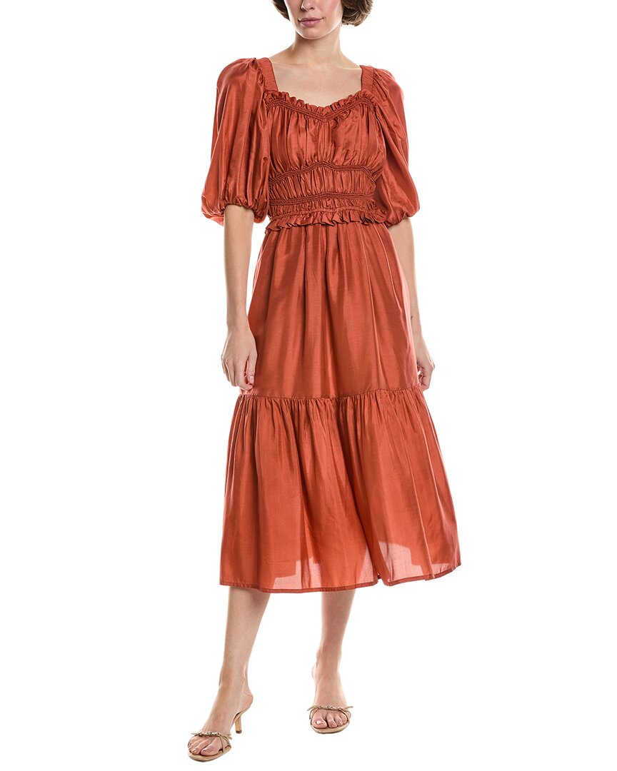 sea new york silk dress Beautiful silk sea New York blue dress with open