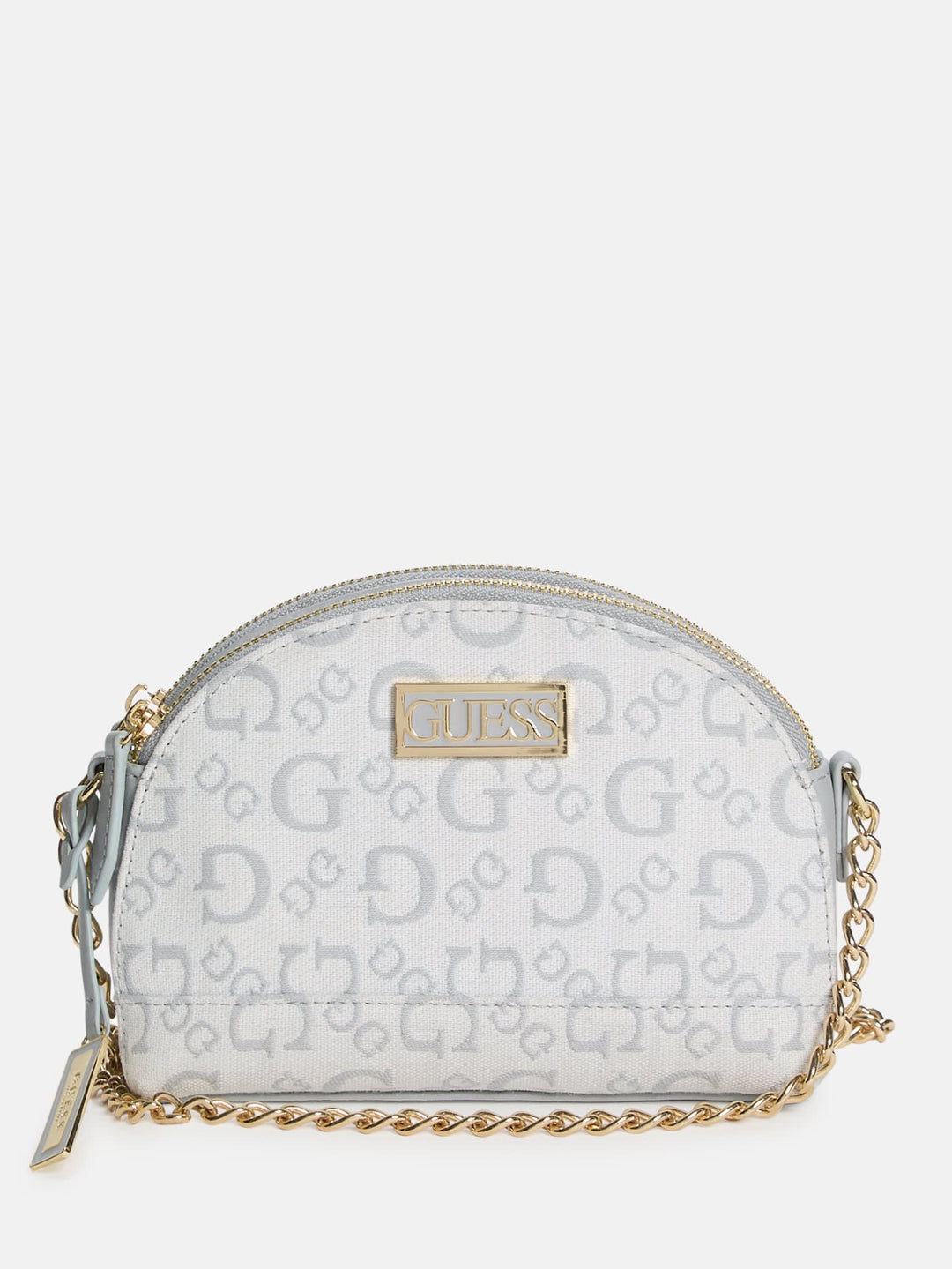 Guess Factory Sabrina Double-Zip Crossbody Bag | ShopSimon