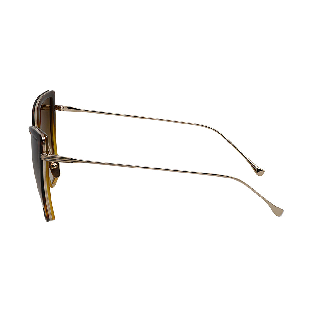 Dita Sunbird Dt 21013-b-trt-gld-59-z Womens Cat-eye  display picture 2