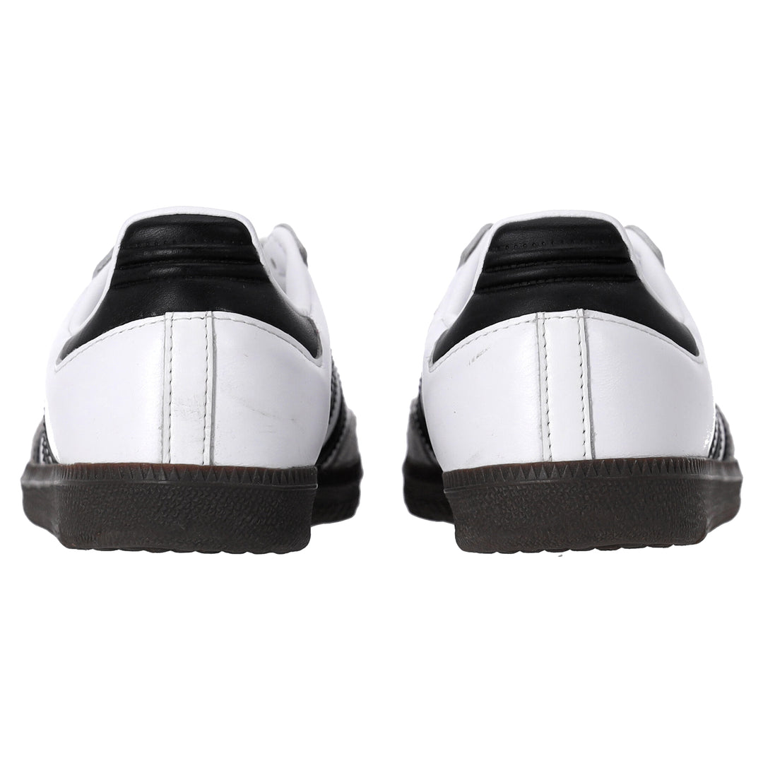 adidas gazelle silver green womens Adidas Originals Adidas Samba OG Sneakers in White Leather