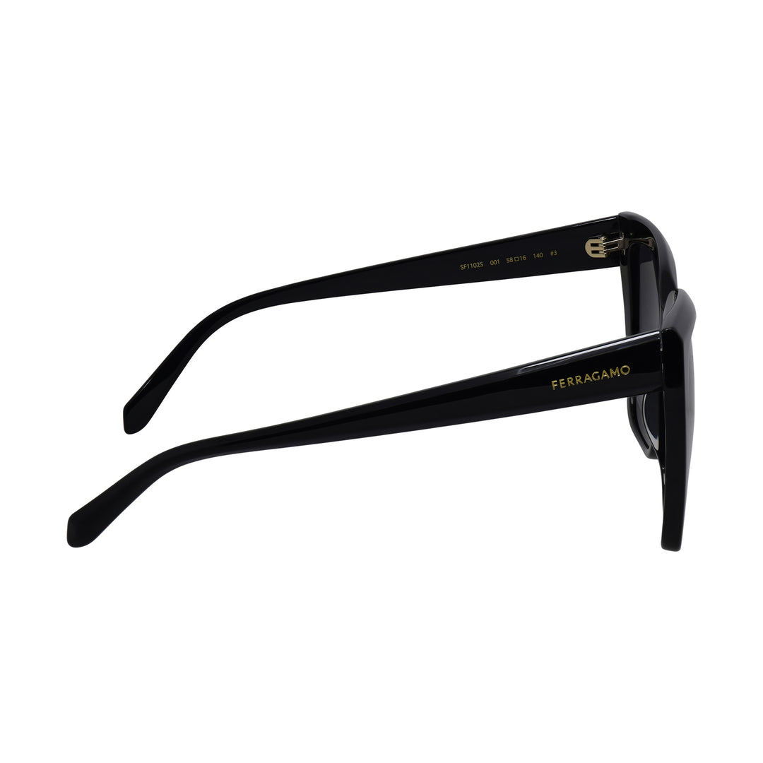 Salvatore Ferragamo Sf 1102s 001 58mm Womens Cat Eye 