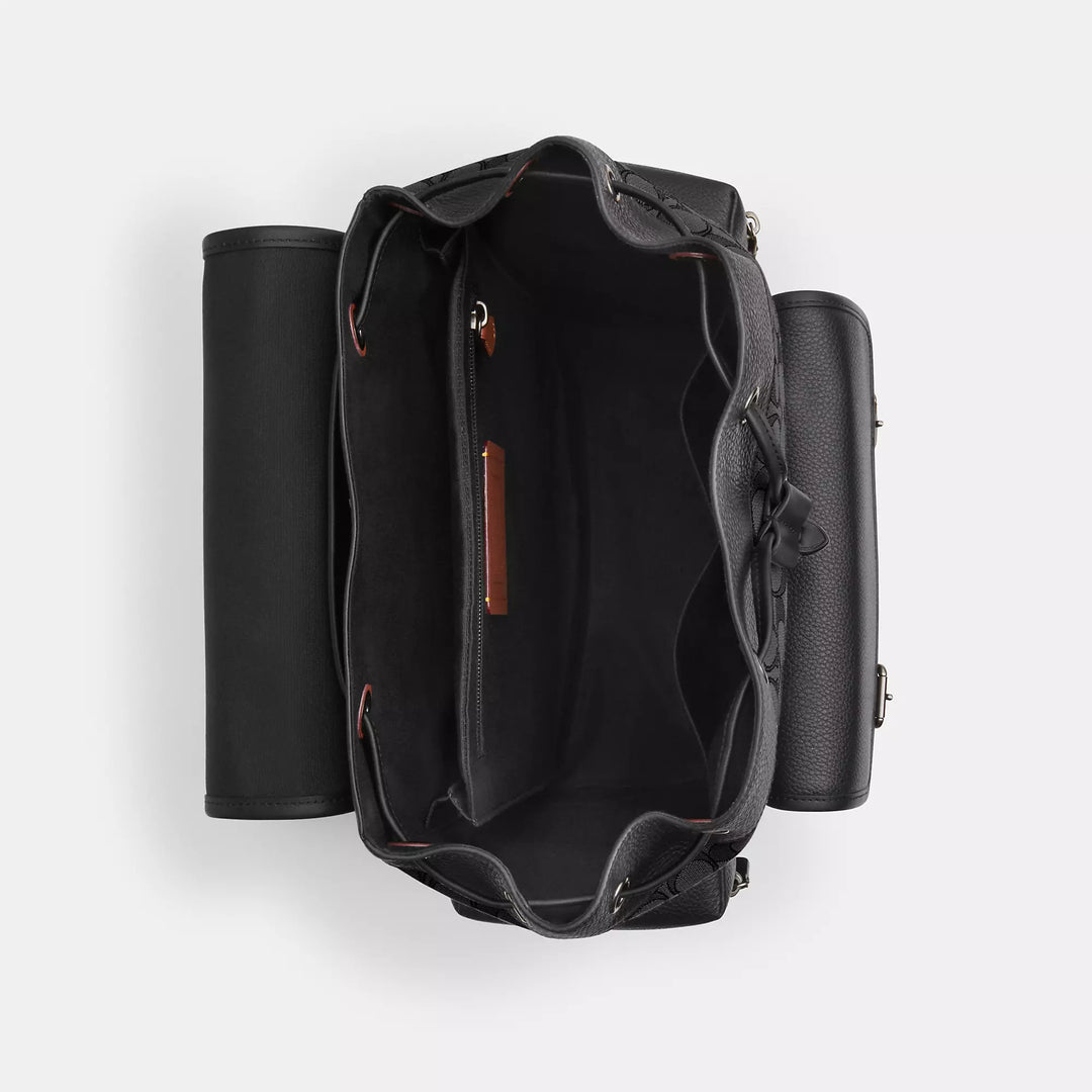 Coach Outlet Sprint Backpack In Signature Jacquard Coach Outlet Sprint Backpack In Signature Jacquard