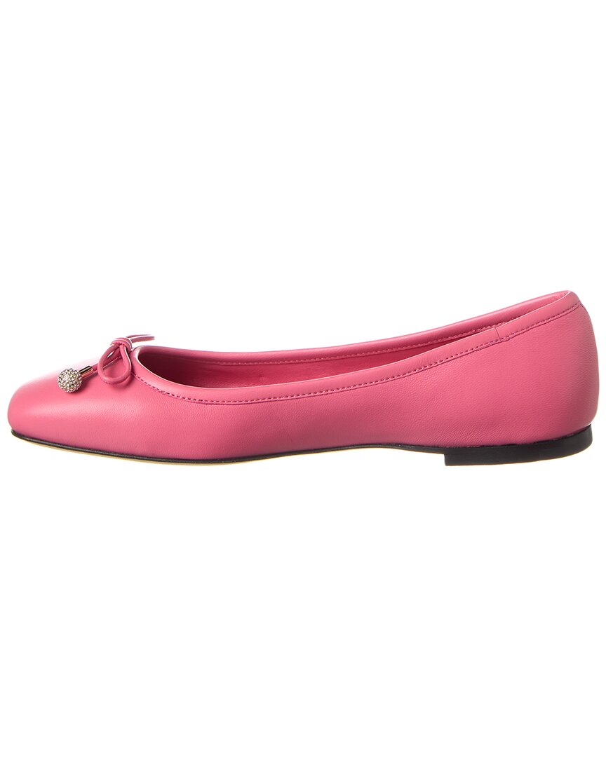 Jimmy Choo Elme Leather Flat | ShopSimon