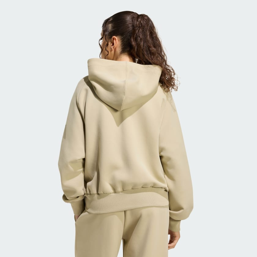adidas Women's Soft Lux Full-zip Hoodie | ShopSimon