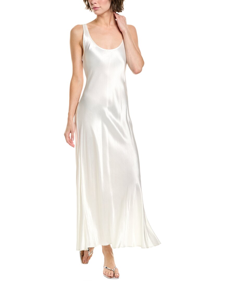 enza costa satin dress Enza Costa Satin Tank Maxi Dress