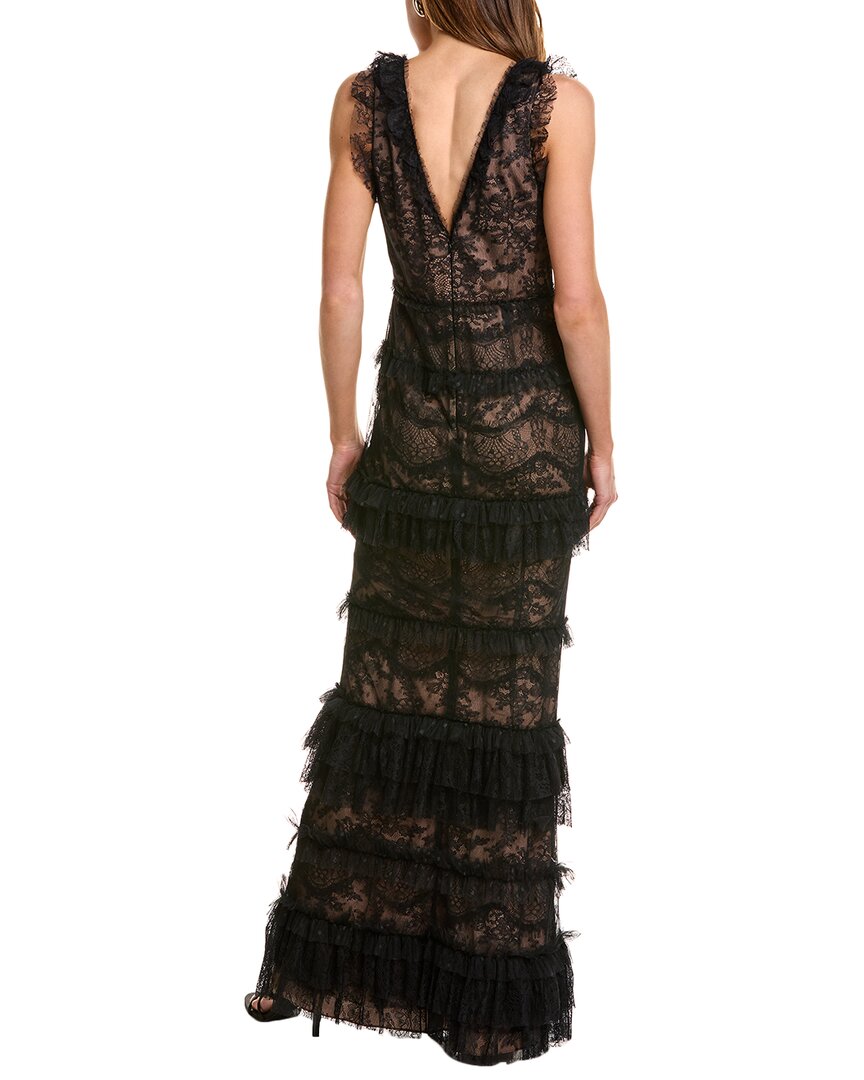 Marchesa Notte Chantilly Lace Gown | ShopSimon