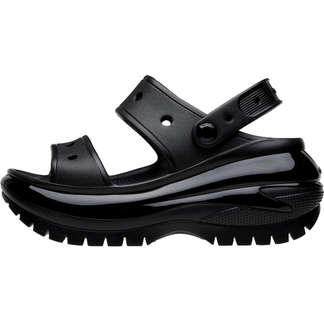 m Crocs Men's Classic Mega Crush Sandal Black 207989 | ShopSimon