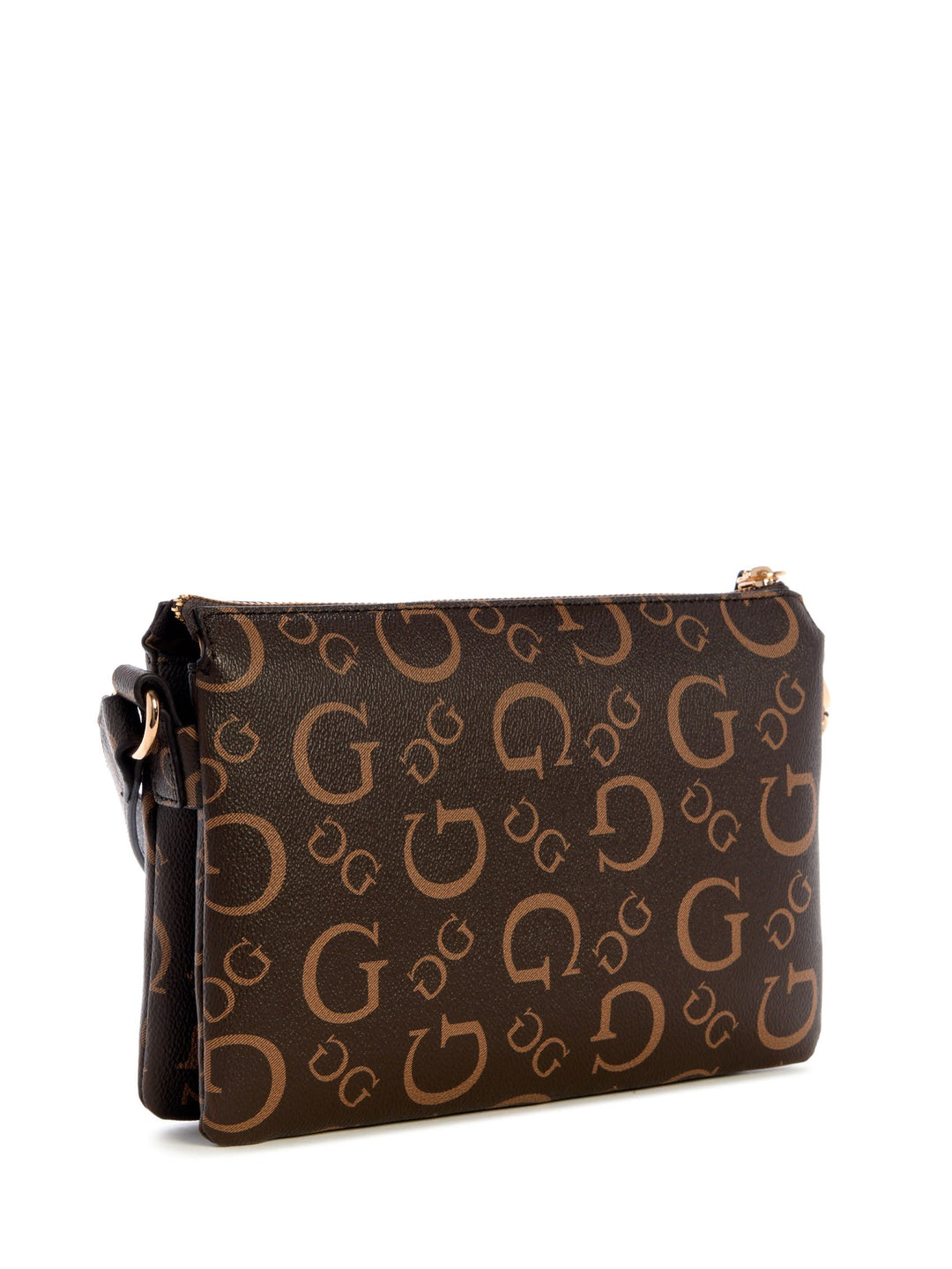 Guess Factory Oona Logo Top-Zip Crossbody | ShopSimon