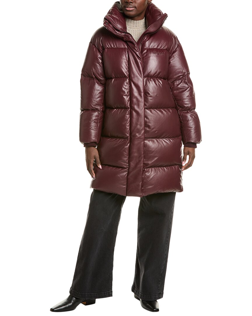 Mackage Saya Quilted Leather Down Coat ShopSimon