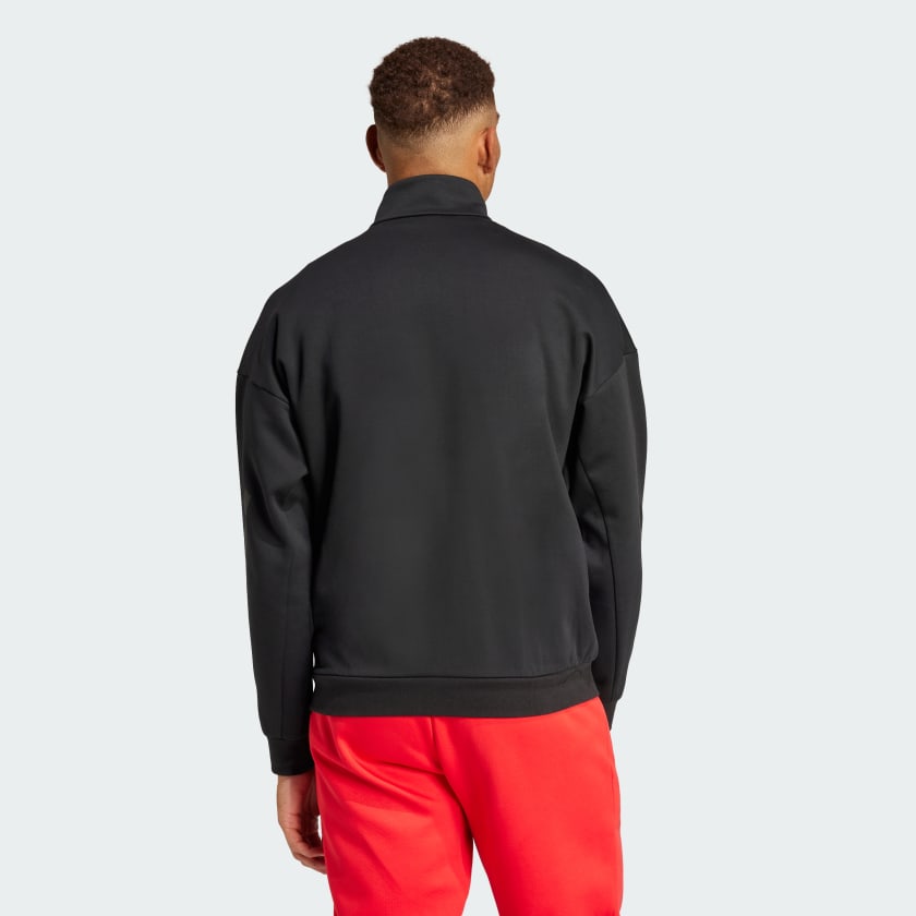 最新☆アディダスメンズ☆Z.N.E. WOVEN QUARTER-ZIP SWEATSHIRT adidas Z.N.E. Woven Quarter-Zip Sweatshirt - White | Free