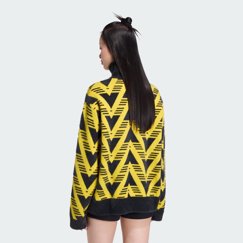 adidas Women's Knitted Half-zip Sweater | ShopSimon
