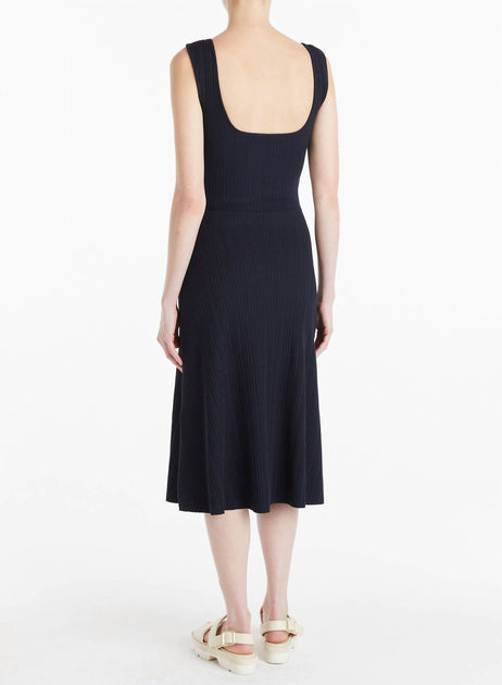 Vince Women's Sweetheart Neck Tank Top - Italian Stretch Viscose, Close-Fit Layering Tank - View #7