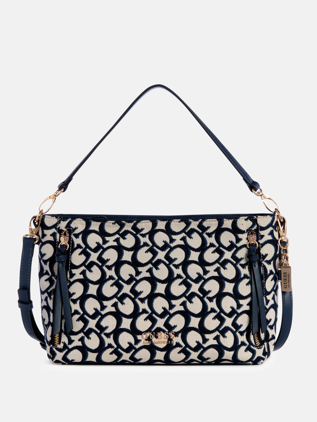 Guess Factory Aurore Logo Top Zip Crossbody | ShopSimon