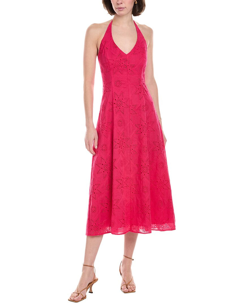 Johnny Was Eden Halter Midi Dress ShopSimon