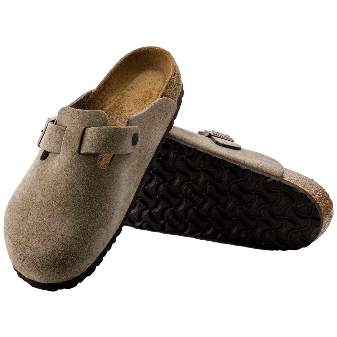 Birkenstock Women's Boston Bs Taupe 560773 | ShopSimon