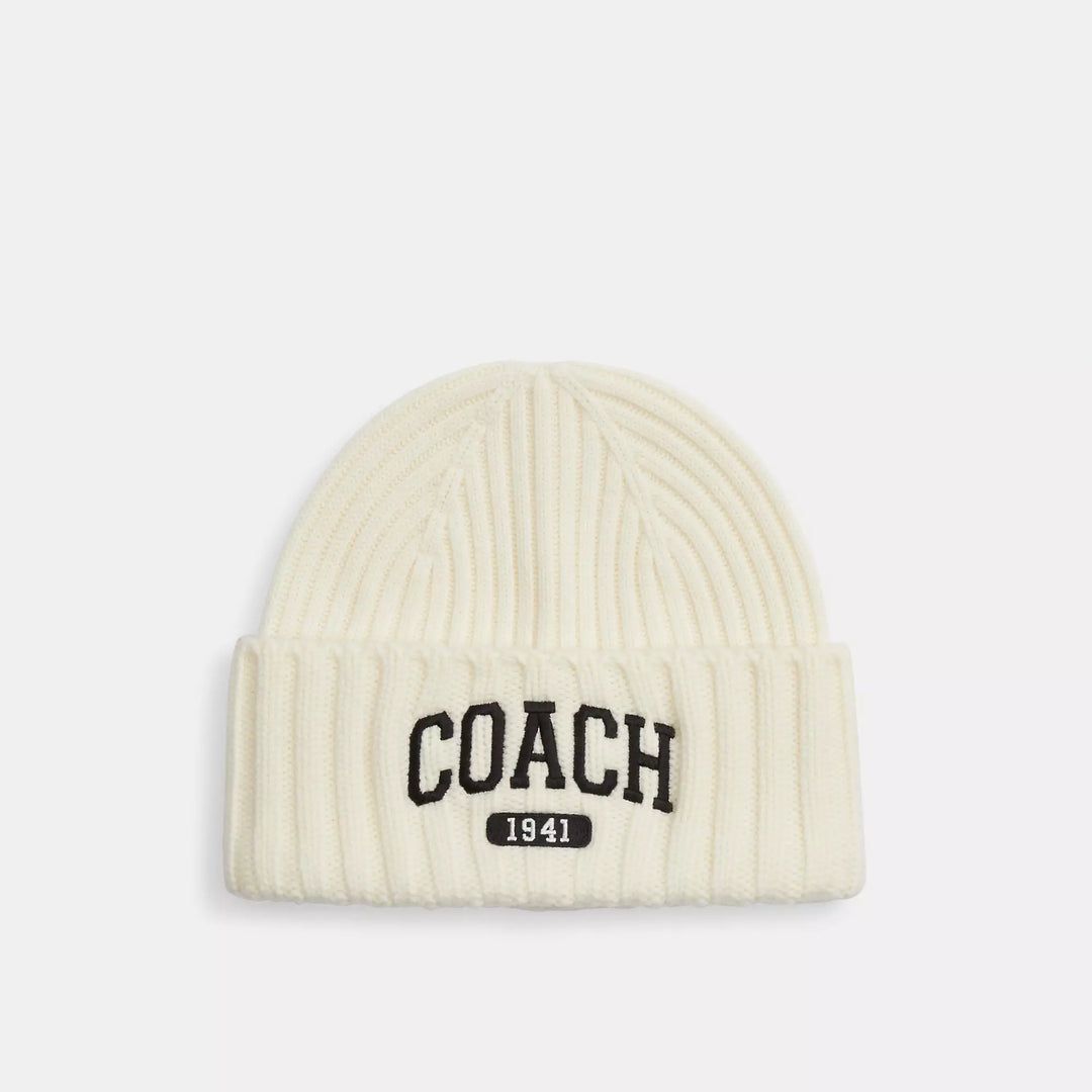 Coach Outlet Coach 1941 Embroidered Knit Beanie | ShopSimon