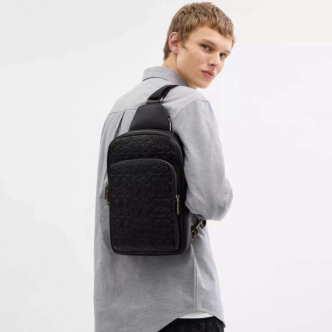 Coach Outlet Ethan Pack In Signature Leather | ShopSimon