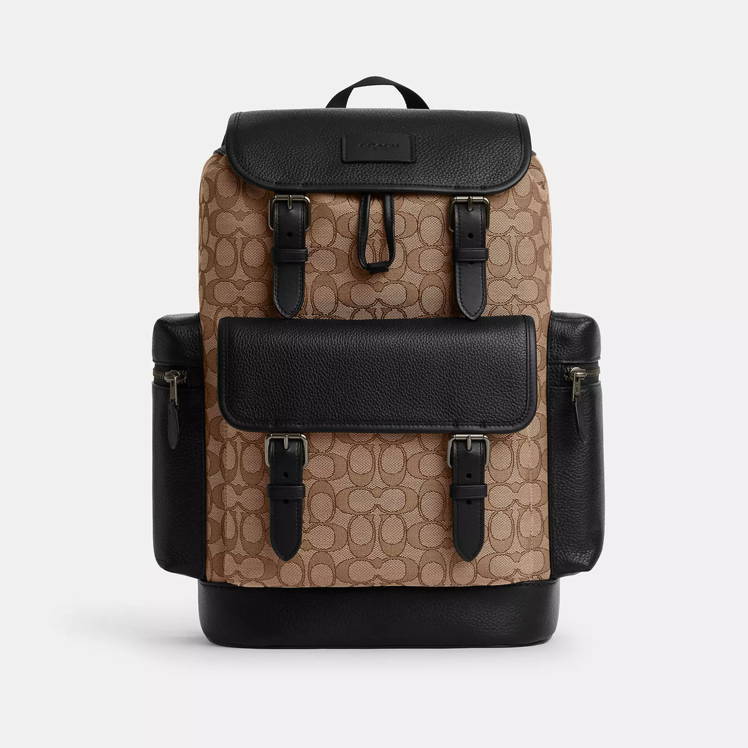 COACH Outlet Sprint Backpack in Signature Jacquard COACH Outlet Sprint Backpack in Signature Jacquard