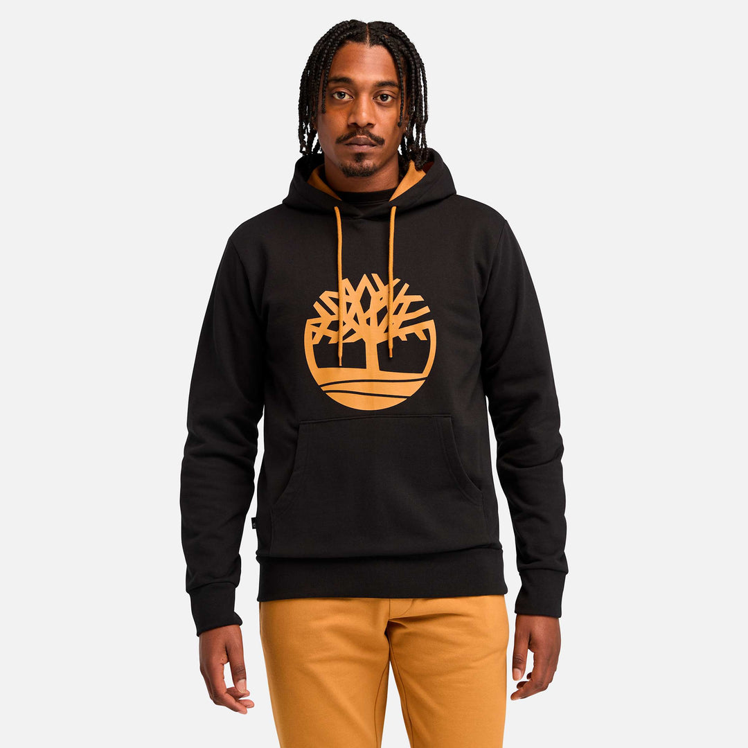 Timberland Men's Northwood US Tree Logo Brushback Hoodie | ShopSimon