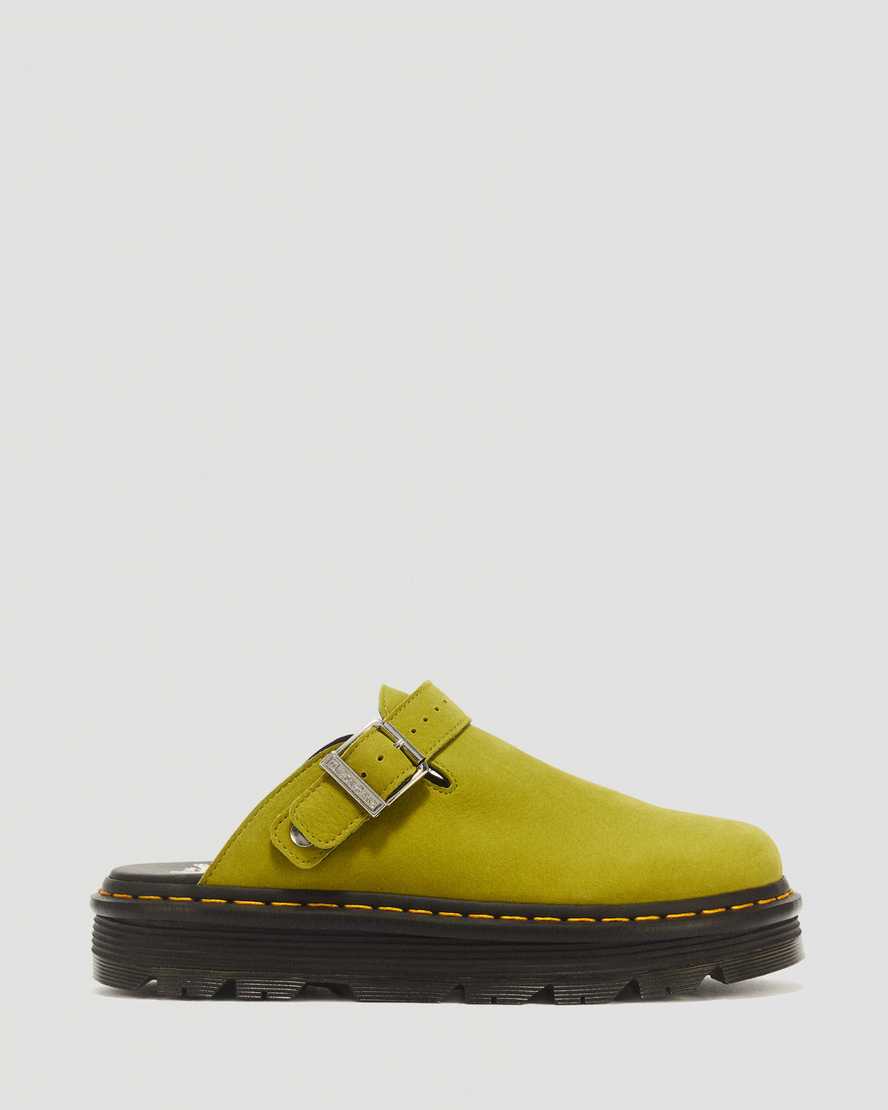 Dr. Martens Zebzag Milled Nubuck Mules | ShopSimon