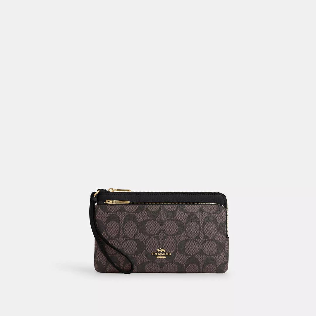 Black coach purse outlet & wallet