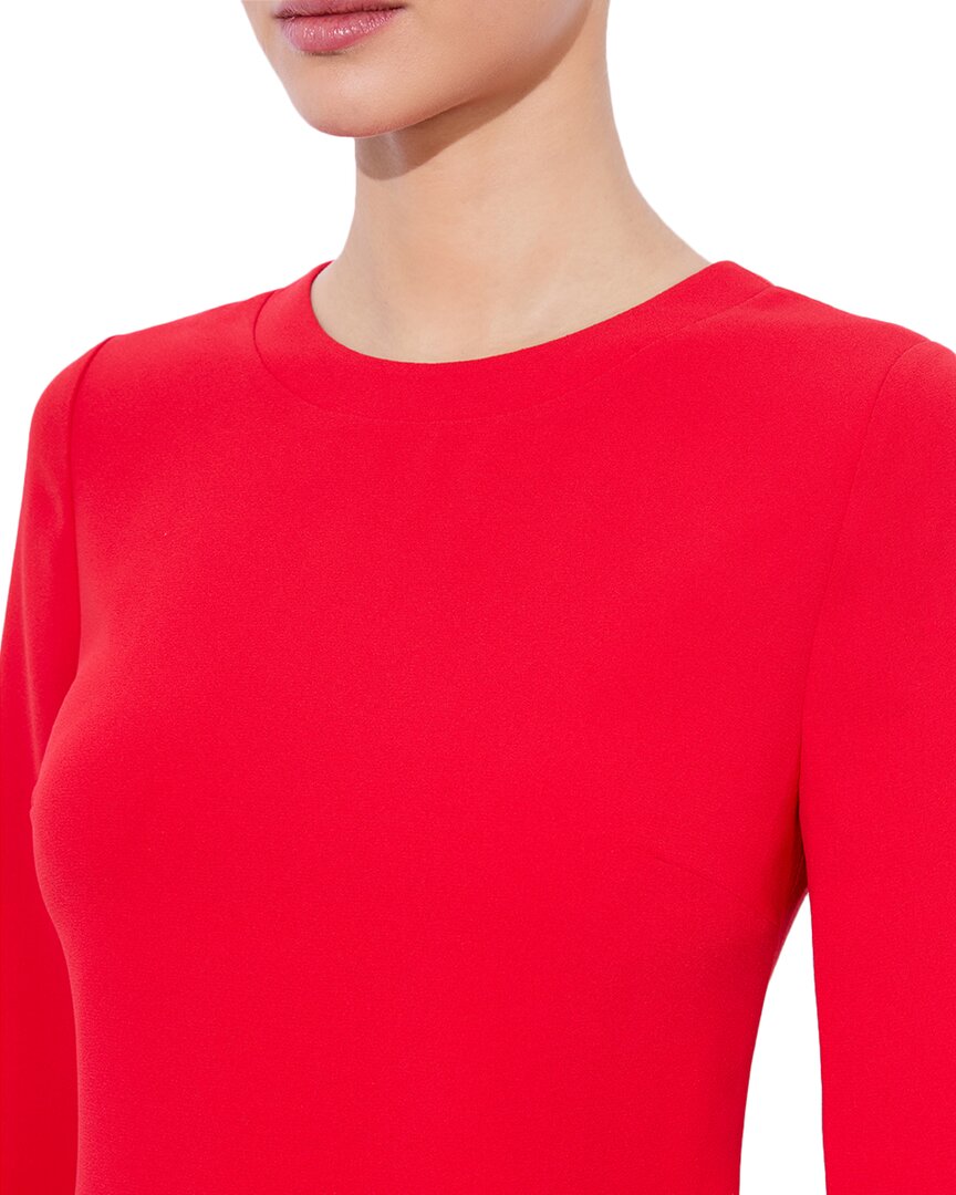 alice + olivia Eleonora Flare Sleeve Slim Mini Dress