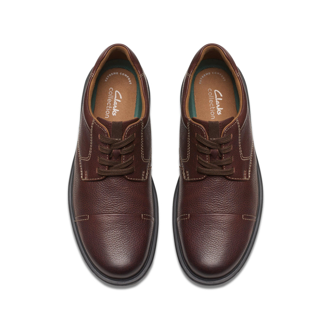 Clarks Gessler Cap In Brown Leather | ShopSimon display picture 1
