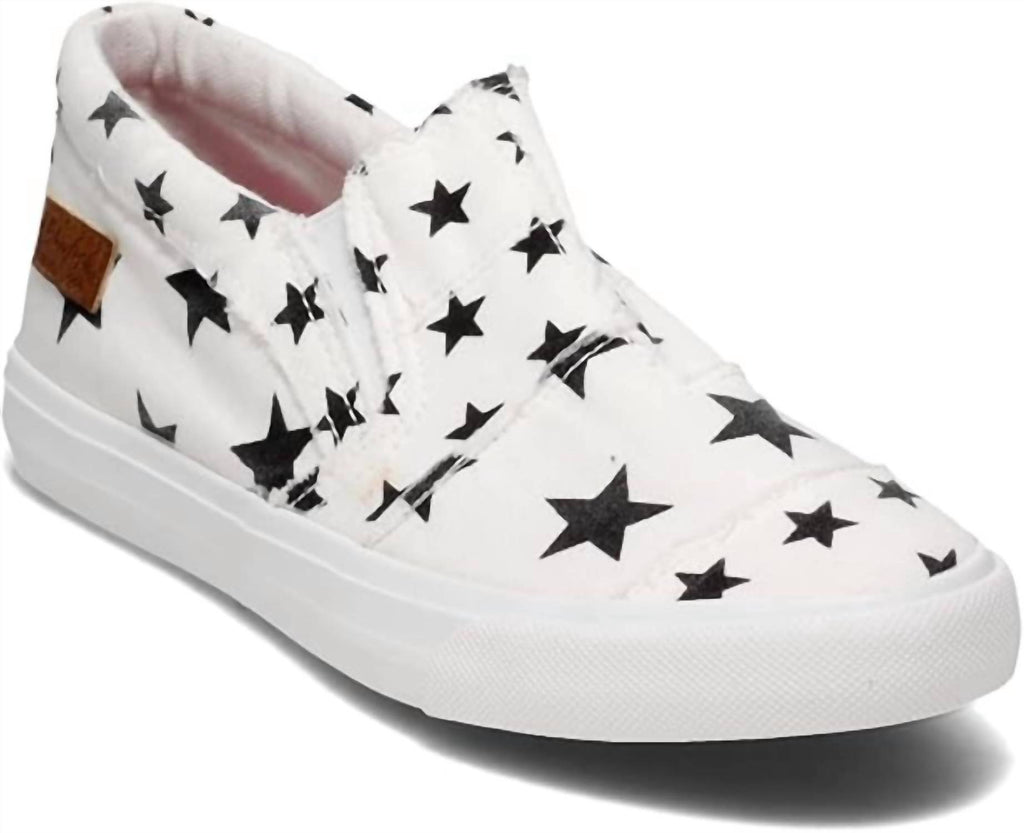 BLOWFISH Women's Maddox Sneakers In Off White Galaxy ShopSimon